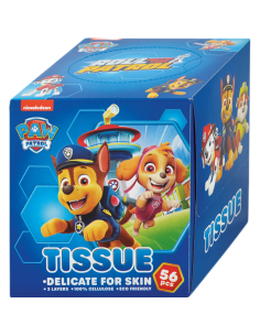 Paw patrol papírové kapesníky 3 vrstvé BOX 56 ks