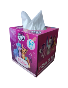 Little pony papírové kapesníky 3 vrstvé BOX 56 ks