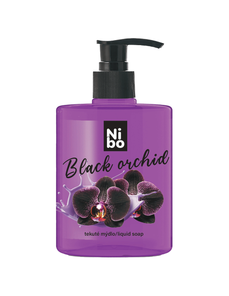 NIBO tekuté mýdlo s dávkovačem Black Orchid 500 ml