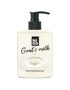 NIBO tekuté mýdlo s dávkovačem Goat´s milk 500 ml
