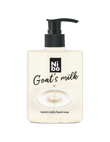 NIBO tekuté mýdlo s dávkovačem Goat´s milk 500 ml