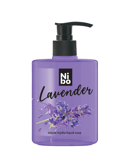 NIBO tekuté mýdlo s dávkovačem Lavender 500 ml