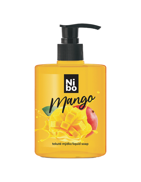NIBO tekuté mýdlo s dávkovačem Mango 500 ml