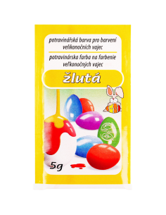 Barva na vejce 5 g - Žlutá