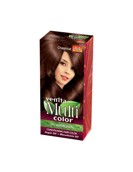 Multi color barva na vlasy 4.4 kaštan 50+50