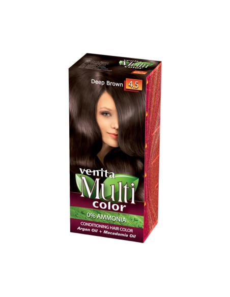 Multi color barva na vlasy 4.5 tmavě hnědá 50+50