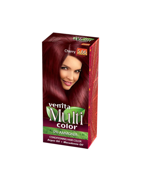 Multi color barva na vlasy 5.66 višeň 50+50