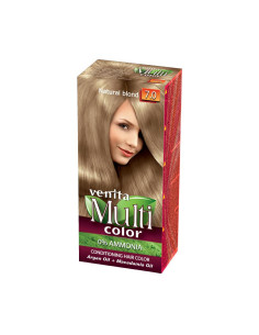 Multi color barva na vlasy 7.0 přírodní blond 50+50