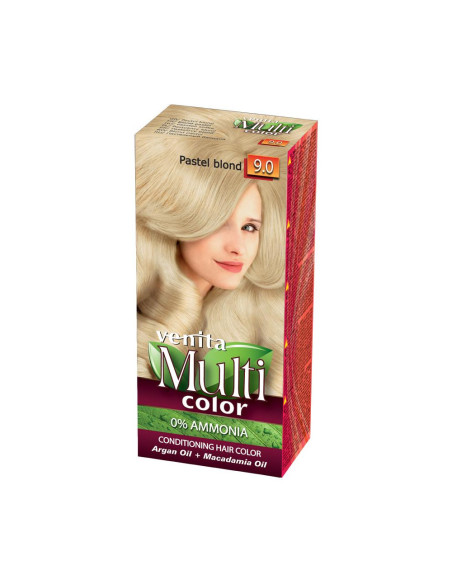 Multi color barva na vlasy 9.0 pastelový blond 50+50