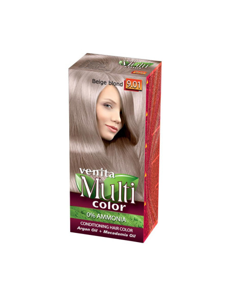 Multi color barva na vlasy 9.01 béžový blond 50+50