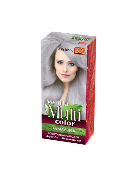 Multi color barva na vlasy 10.01 popelavý blond 50+50