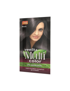 Multi color barvící šampon na vlasy 1.0 černý 40 g