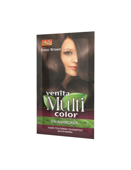 Multi color barvící šampon na vlasy 4.5 tmavě hnědý 40 g
