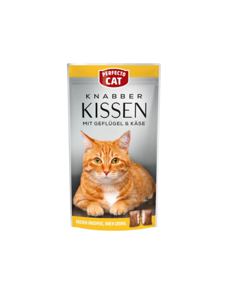 Perfecto Cat polštářky se sýrem 50 g