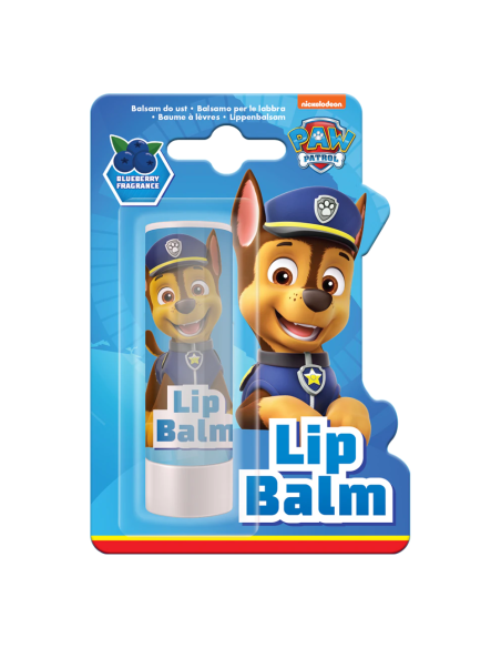 Paw patrol Chase balzám na rty Borůvka 4,4 g