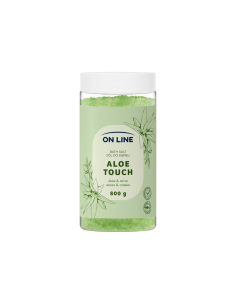 On line sůl do koupele Aloe vera a olivový olej 800 g