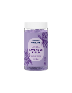 On line sůl do koupele Levandule a mandlový olej 800 g