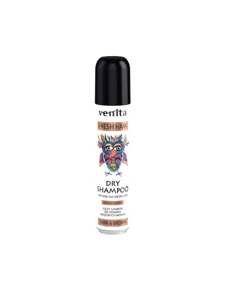 Fresh suchý šampon pro tmavé a hnědé vlasy 75 ml