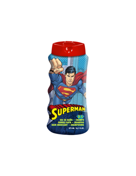 Superman 2v1 šampon a pěna do koupele 475 ml