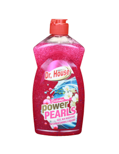 Dr. House GEL na mytí nádobí Premium POWER PEARLS Orchidea 500 ml