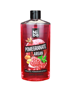 NIBO šampon Granátové jablko a argan pro suché vlasy 500 ml