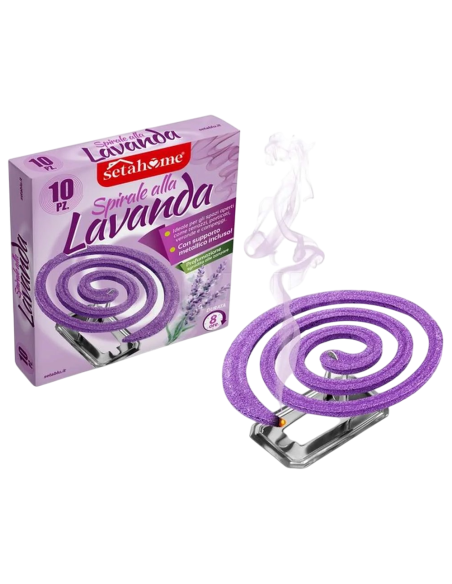 Lavanda parfemovaná spirála Levandule proti komárům 10 ks