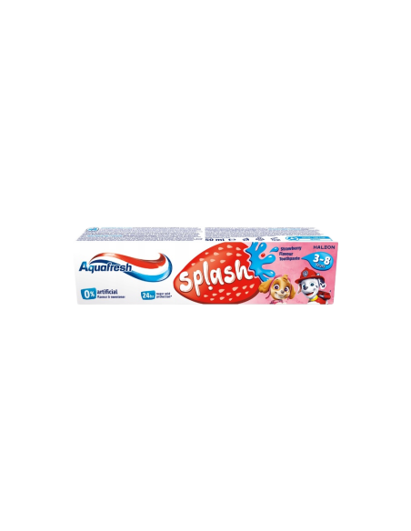 Aquafresh Paw patrol dětská zubní pasta Jahoda 3-8 let věku 50 ml