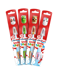 Aquafresh dětský zubní kartáček Little teeth 2-5 let věku