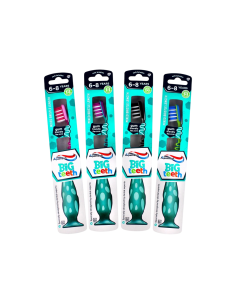 Aquafresh dětský zubní kartáček Big teeth 6-8 let věku