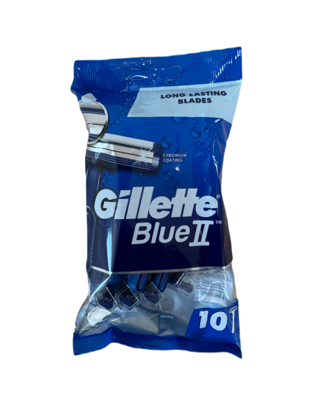 Gillette blue II holítka 2-břitá v sáčku 10 ks