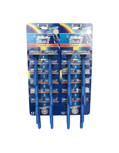 Gillette blue II jednorázová holítka 2-břitá na platě 24 ks