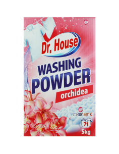 Dr. House prací prášek BOX Orchidea 5 kg (71PD)