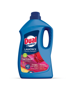 Dual power prací gel COLOURED 40PD 2 L