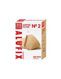 Alu fix filtry na kávu NR 2 - 100 ks