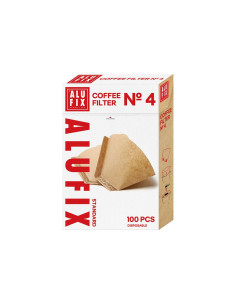 Alu fix filtry na kávu NR 4 - 100 ks