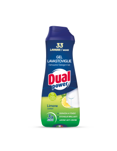 Dual power gel do myčky nádobí Lemon 33 dávek 660 ml