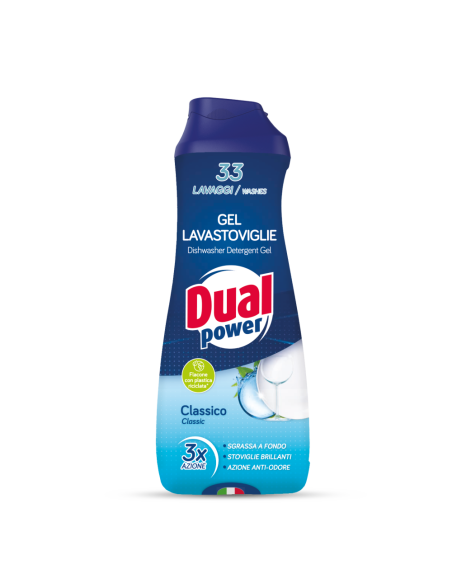 Dual power gel do myčky nádobí 33 dávek 660 ml