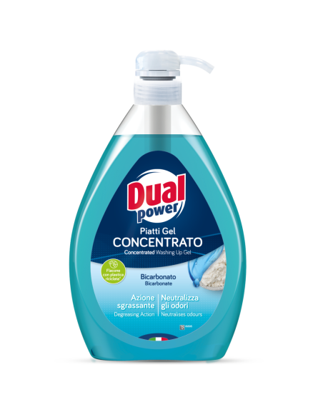 Dual power koncentrovaný gel na nádobí Bicarbonat 1 L