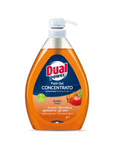 Dual power koncentrovaný gel na nádobí Ocet 1 L