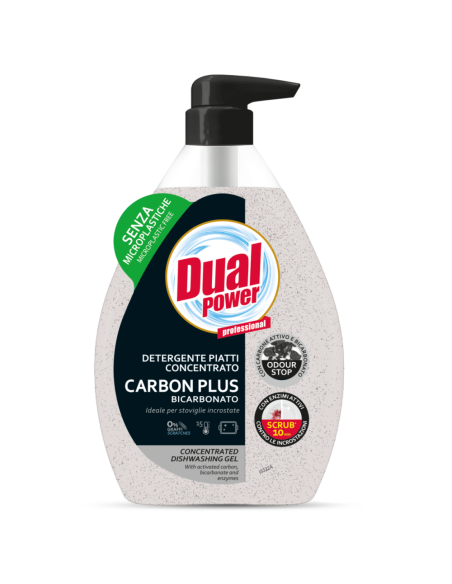 Dual power koncentrovaný gel na nádobí Carbon plus Bicarbon 600 ml