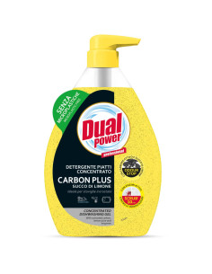 Dual power koncentrovaný gel na nádobí Carbon plus Citron 600 ml