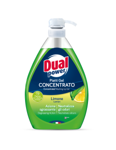 Dual power koncentrovaný gel na nádobí Citron 600 ml
