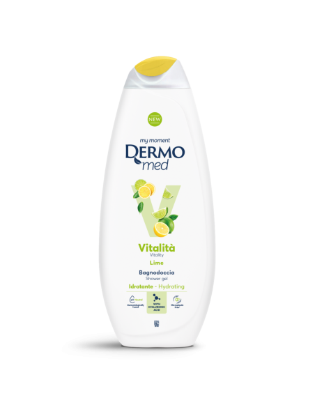 Dermomed dámský sprchový gel Vitalita Lime 750 ml