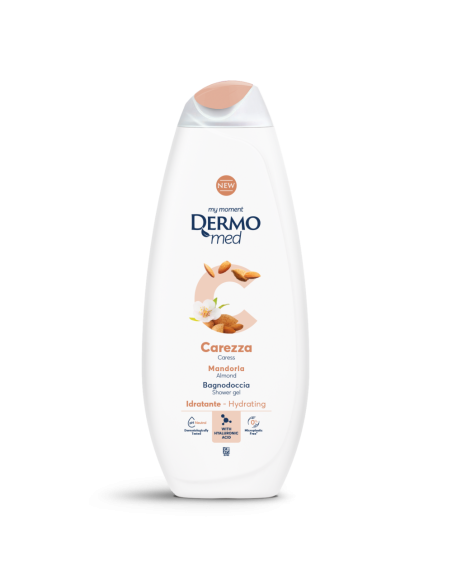 Dermomed dámský sprchový gel Carezza Mandle 450 ml