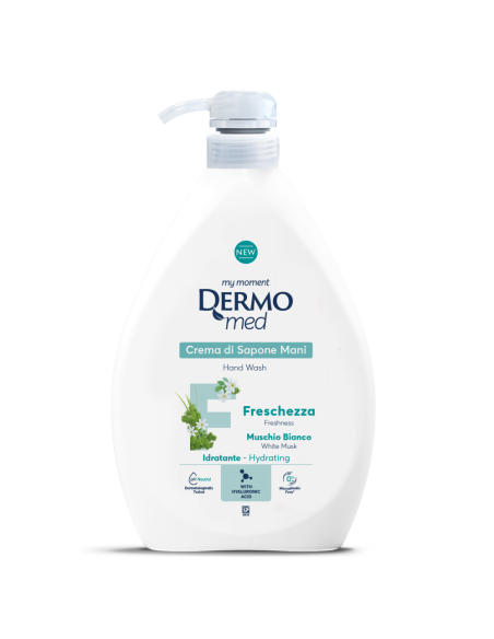 Dermomed tekuté mýdlo Freschezza Bílé květy 600 ml