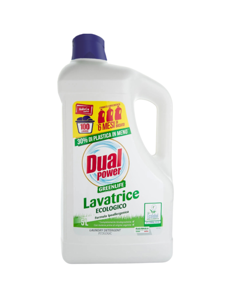 Dual power ECO prací gel 100 PD 5 L