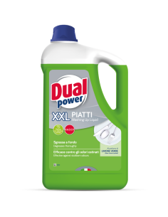 Dual power XXL přípravek na mytí nádobí Green lemon 4,9 L