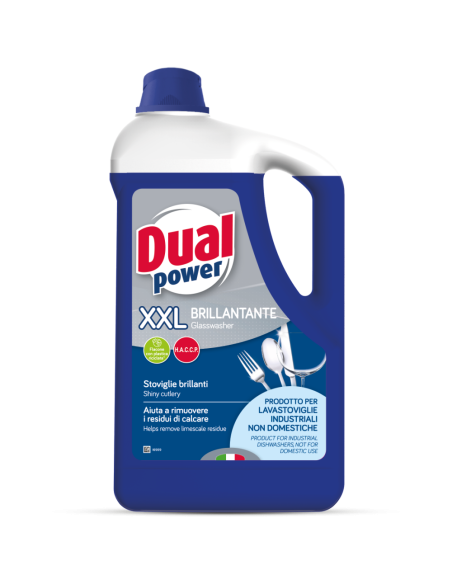 Dual power oplachovač do myčky 4,9 L