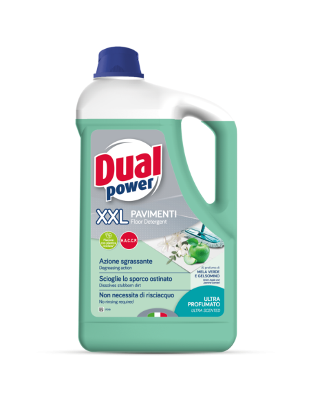 Dual power universální čistič Green apple & jasmín 5 L
