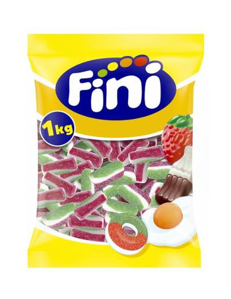 214 - FiNi Kyselé Melounové plátky 1000g